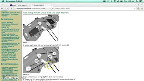 John deere z465 drive belt diagram. OEM Spec Hydro Belt Fits John Deere M154157 For Z425... 