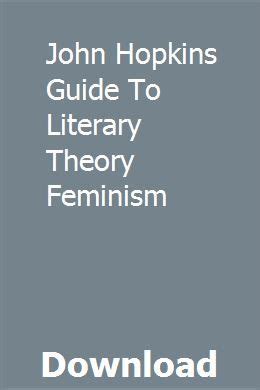 John hopkins guide to literary theory feminism. - Los limites del amor/ the limits of love.