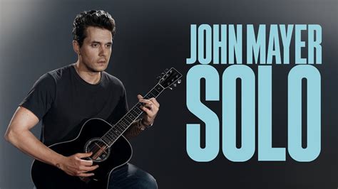 John mayer solo tour 2023. 