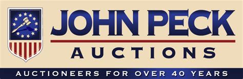 John peck auction. John Peck Auctions LLC May 21, 2021 · Upcoming Auction Calendar www.johnpeckauctions.com 