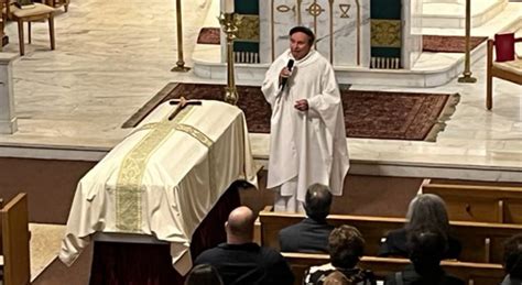 John santeiu.  In state Monday 10am until the 10:30am Funeral Mass at St.  In...