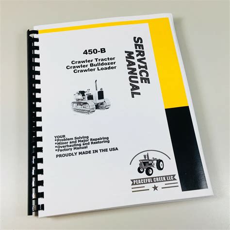 John service manual for 450b dozer. - Repair manual and spare parts list bukh bremen.