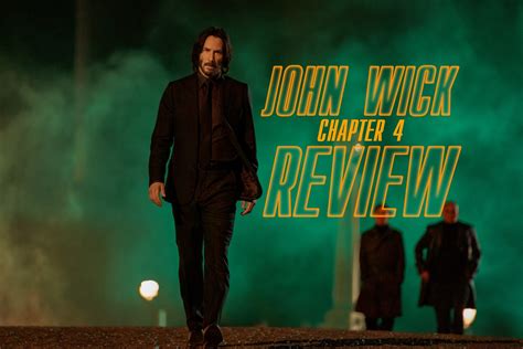 John wick 4 review. Parents need to know that John Wick: Chapter 4 is the fourth film in Keanu Reeves' popular action series. It's also the longest (nearly three hours!), but the filmmakers use the extended running time to create a truly spectacular, dazzlingly visual epic -- though, of course, its themes still revolve mainly around violence and revenge. 