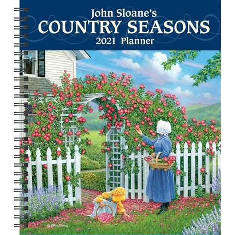 Full Download John Sloanes Country Seasons 2021 Monthlyweekly Planner Calendar By John Sloane