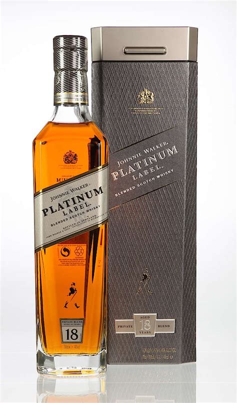 Johnnie walker platinum label. Johnnie Walker Aged 18 Years is made using whiskies that have matured for at least 18 years. Carefully chosen for their flavor and quality, these whiskies make for a wonderful combination of both classic and contemporary tastes – blending notes of citrus and fragrant almonds, with warm vanilla and a hint of tropical tangerines. When you're looking for a … 