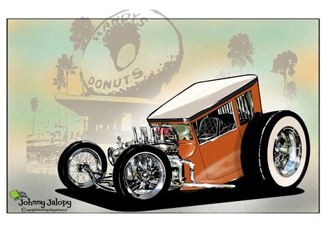 Johnny jalopy drawings. Join Johnny Jalopy and his wife Ity-B for a weekly dose of hot rod art and inspiration. Tune in to their Monday night Sketchy Live! show on YouTube and Facebook to witness Johnny's unique style inspired by TV, movies, Ed Roth, and Kustom Kulture. 