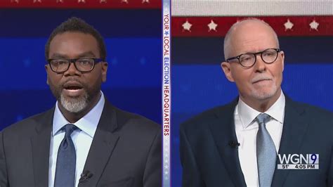 Johnson, Vallas return to campaign trail after WGN debate