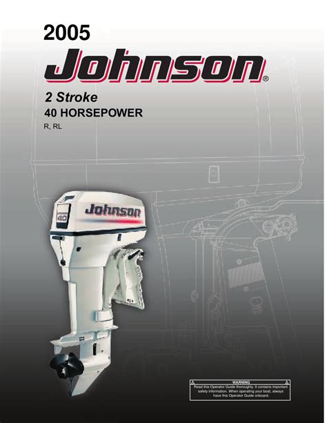 Johnson 40 hp outboard repair manual. - Craftsman 6300 generator electric start manual.