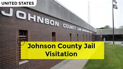Johnson county jail visitation schedule.  Official Johnson County Correctional...
