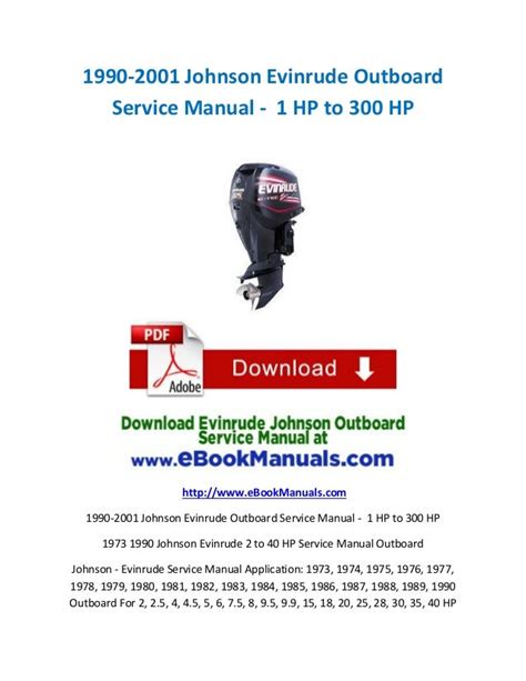 Johnson evinrude outboard service manual torrent. - Lawn boy f series engine 1988 2000 repair service manual.