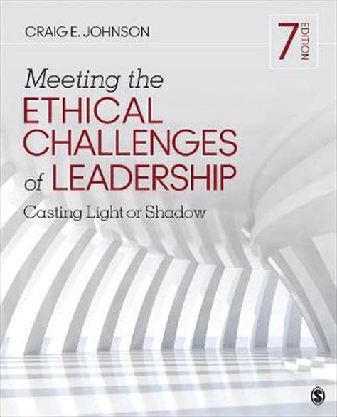 Johnson meeting the ethical challenges of leadership 4 edition sage sage brief guide to busine. - Retorno de gamaliel churata a puno.