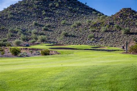 Johnson ranch golf course. San Tan Highlands is a par-72 championship course near the San Tan Mountains in Arizona. It offers six tee sets, practice facilities, and a clubhouse with Maria's Kitchen. 
