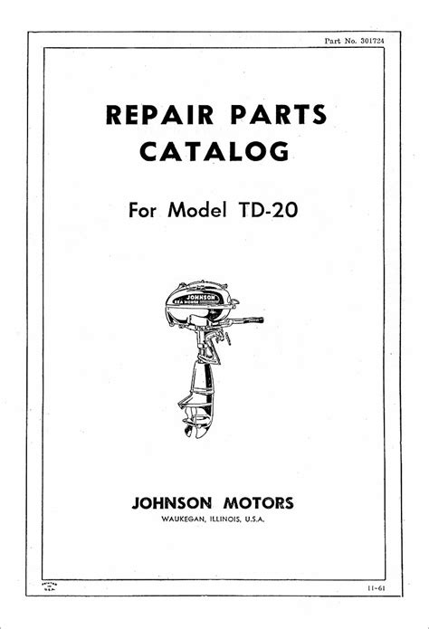 Johnson td20 outboard motor parts manual 1946 1949. - Owners manual for a redcat 90cc atv.
