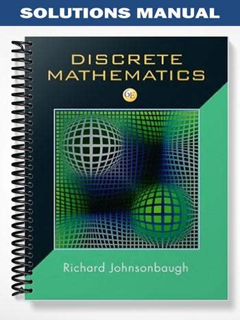 Johnsonbaugh discrete mathematics 7th edition solutions manual. - Introduction to linear optimization bertsimas solution manual.