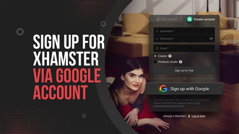 Join xHamster for free