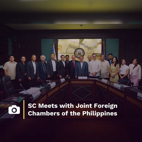 Joint Foreign Chambers of the Philippines visits PCC