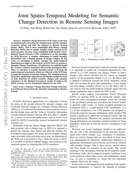 Joint Spatio-Temporal Modeling for the Semantic Change …