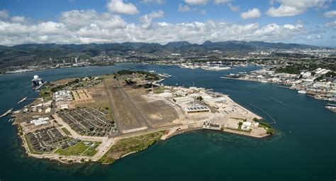Joint base pearl harbor. Hickam Air Force Base is a United States Air Force (USAF) installation, named in honor of aviation pioneer Lieutenant Colonel Horace Meek Hickam.The installation merged in 2010 with Naval Station Pearl Harbor to become part of the newly formed Joint Base Pearl Harbor–Hickam, on the island of Oʻahu in the State of Hawaiʻi. 