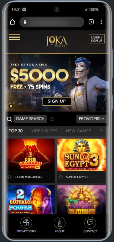 JokaRoom VIP casino lobby Australia