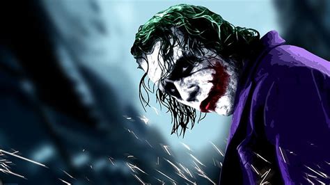 Joker, üçlü kendi kendine portre, HD masaüstü duvar kağıdı. 