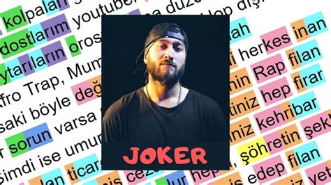 Joker HighTech Lyrics Edit YouTube. 