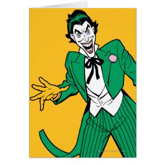 Joker greeting. 1 2 3. Send a unique and special card with our Endless I Love You Card + Pull Surprise! It plays music continuously, even when closed, until the battery gives out. And when your recipient pulls the surprise strip, they'll be showered with glitter and stickers! Show someone you care with this one-of-a-kind card! 
