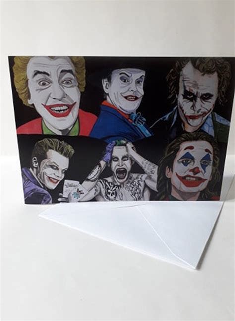 Joker greeting cards. May 2, 2016 · Dear Jokers. Prank greeting cards vs the freezer. Ah, the cruelty of the human condition! Yes, we may have withstood wars and plagues and executive shoulder pads, but our millions of years of evolution haven't prepared us for the unparalleled and abject horror of prank greeting cards. How can we--masses of floppy skin that we are--contend with ... 