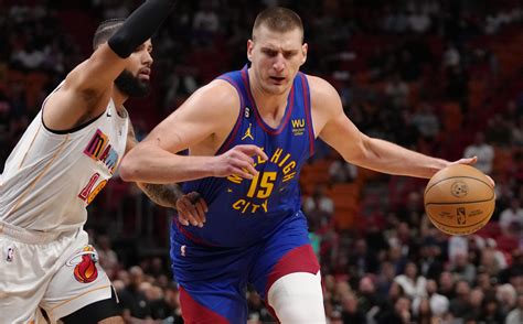 Jokic scores 41 points in Nuggets Game 2 loss to Heat in NBA Finals