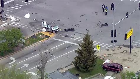 Joliet car accident. JOLIET, Ill. — One person died Friday morning after a “major” crash in Joliet. The lanes of Route 53, also known as Chicago Street, are currently closed at Schweitzer Road. The crash wa… 