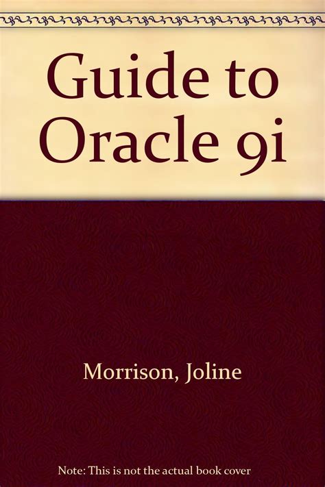 Joline 9i To Guide Morrison Oracle