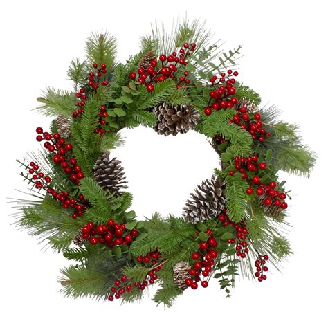 Jolliest Christmas Children Snow Hollyberry Wreath Present