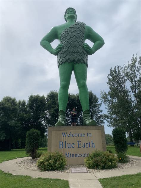 Jolly Green Giant, Blue Earth, United States Tourist Information