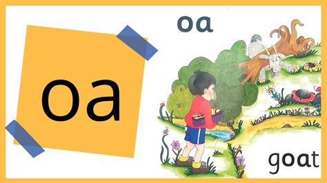 Jolly Phonics Oa Sound Learning How to Read