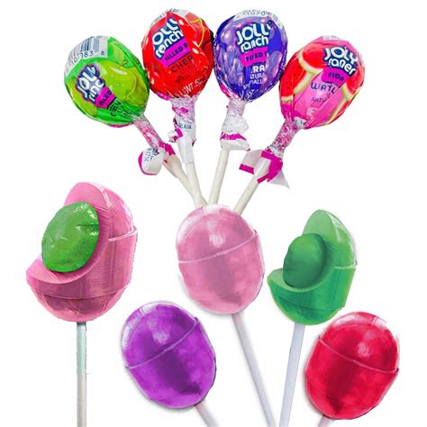 Jolly Rancher Chew-Filled Pops Lollipops 40 Lollies in a …