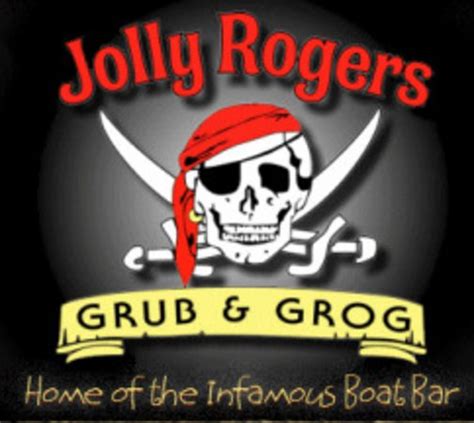 Jolly rogers grub & grog. Share. 178 reviews #1 of 3 Restaurants in Rocky Mount $$ - $$$ American Bar Vegetarian Friendly. 28443 Polk Dr, Rocky Mount, MO 65072 +1 573-392-0700 Website Menu. Closed now : See all hours. 