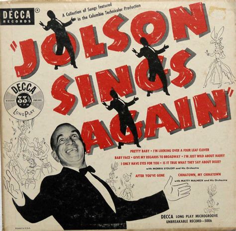 Jolson Sings - YouTube Music