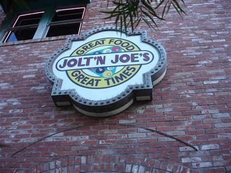 Jolt n joe's. Bacon Cheeseburger at Jolt'n Joe's Gaslamp "Stopped by in between Comic Con events and they seemed full. The manage quickly said we have room upstairs. I explained we have an hour and was assured food comes out in 30 mins. 