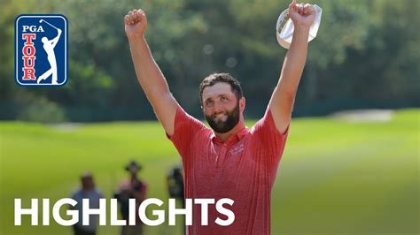 Jon Rahm’s wins 7th PGA TOUR title Round 4 - YouTube