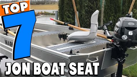 Jon boat seat clamp adjusts from 8" t