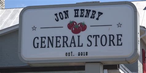 Jon henry general store. Historic General Store featuring an assortment of essential food, local produce, and quality gifts. Virginia farmers and artisans stock an array of unique and tasty treats and nutritious ingredients. Items for all ages like infant toys or vegan ice cream. The store is famous for their immense silly sock collection. 