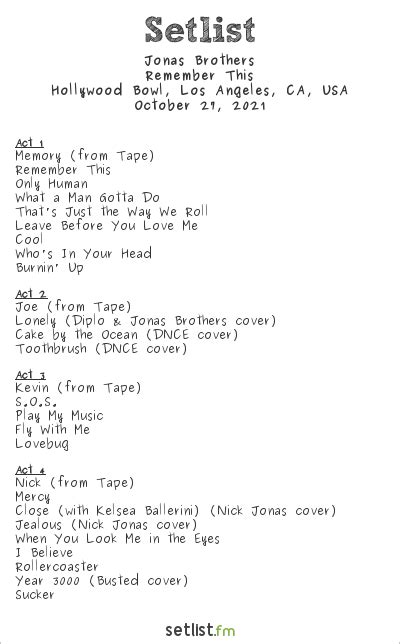 Jonas brothers setlist chicago 2023. Things To Know About Jonas brothers setlist chicago 2023. 