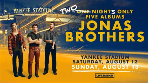 Jonas brothers yankee stadium. Things To Know About Jonas brothers yankee stadium. 