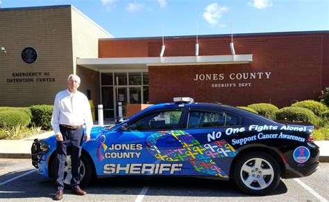 Oct 11, 2023 · The current Sheriff, Joe Berlin, was elected in 2019 and took office on January 6, 2020. The Jones County Sheriff’s Department operates 24 hours a day, 7 days a week to provide professional, courteous and efficient law enforcement services to the citizens of and visitors to Jones County, Mississippi. Our motto is "The Jones County Sheriff's ... . 