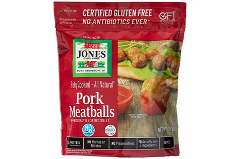 Jones feed mill humane pork.  With no added antibiotics or supplements,...