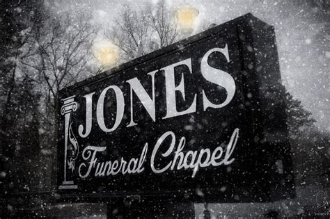 Jones funeral chapel obituaries. .  ...