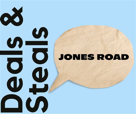 Choose from 46 valid Jones Road Beauty Discount Codes - hand tested in May 2024. Check out all available savings: Promo Codes, Deals and more. ... such as coupon codes and limited-time sales. Jones Road Beauty values its clients and offers them unique deals and coupons reserved for email subscribers. By signing up, you'll be the first to hear ...