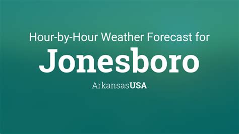 Jonesboro weather hourly. Things To Know About Jonesboro weather hourly. 