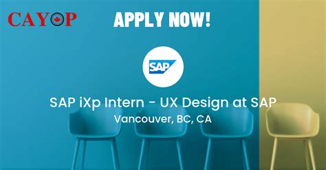 Jooble - SAP Concur iXp Intern- Instructional Design