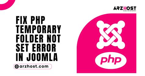 Joomla alert - PHP temporary folder is not set Synology …