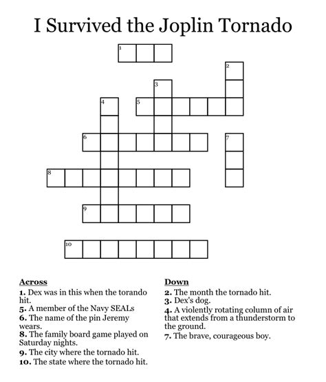 Joplin field crossword. Find the latest crossword clues from New York Times Crosswords, LA Times Crosswords and many more. ... Crossword Solver / Universal / field's-yield. Field's Yield Crossword Clue. We found 20 possible solutions for this clue. We think the likely answer to this clue is CROP. You can easily improve your search by specifying the number of letters ... 